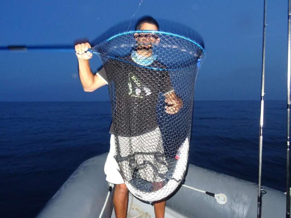 Epuisette pêche en mer 190cm pour les clubs et collectivités
